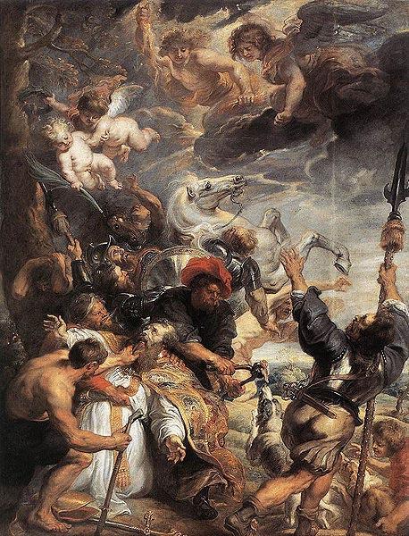 Peter Paul Rubens The Martyrdom of St Livinus. oil painting image